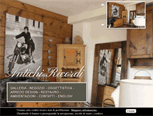 Tablet Screenshot of antichiricordi.net